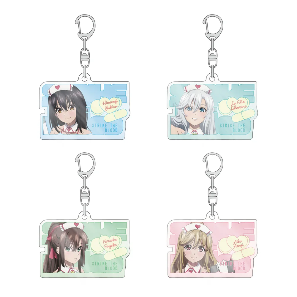 Anime Strike the Blood Acrylic Keychain (Sayaka / Nurse Swimsuit) Pendant Cute Backpack Accessories Decor Gifts
Anime Strike the Blood Acrylic Keychain (Sayaka / Nurse Swimsuit) Pendant Cute Backpack Accessories Decor Gifts