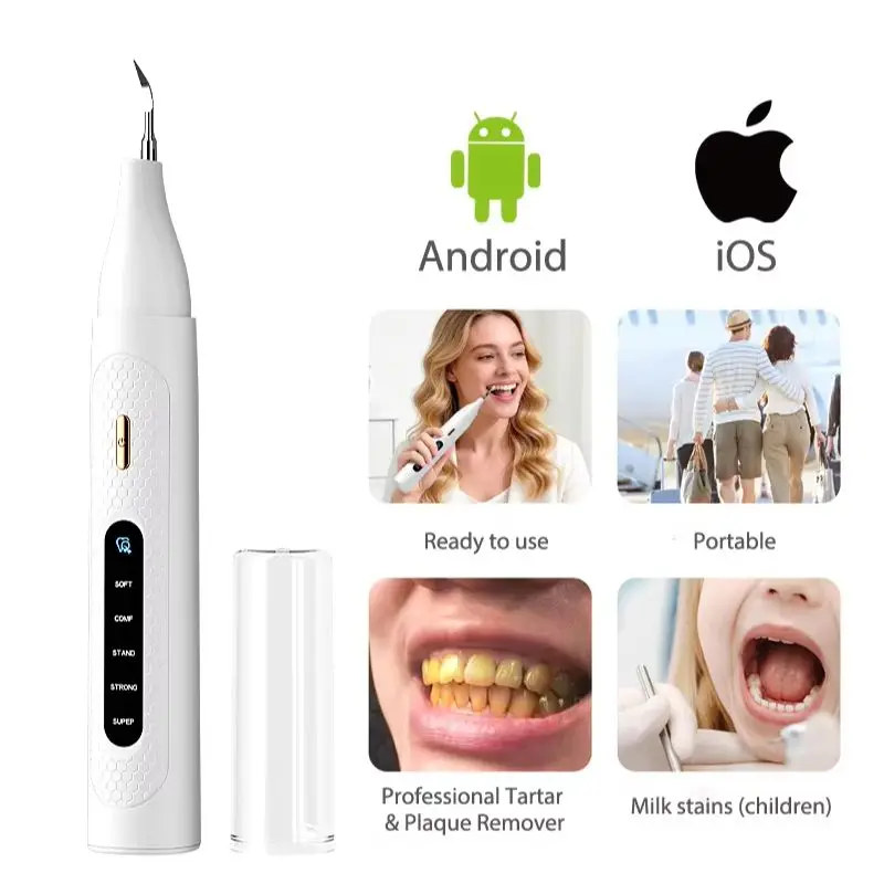 Ultrasonic Tooth Cleaner Kit Ultrasonic Electric Plaque & Tartar Remover Dental mirror For Dental & Oral Checkup
Ultrasonic Tooth Cleaner Kit Ultrasonic Electric Plaque & Tartar Remover Dental mirror For Dental & Oral Checkup