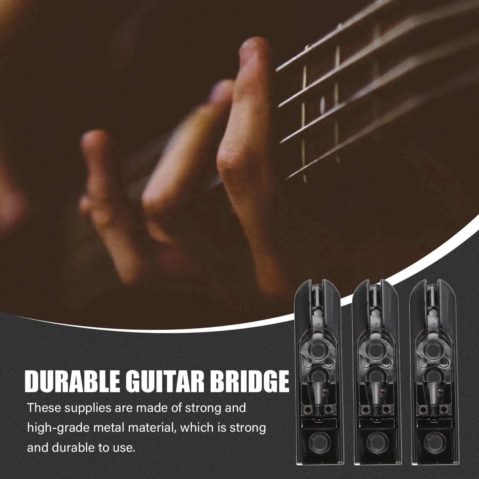 4 Sets Guitar Bridge Saddle Bass Replacement Parts Bridges for Musical Instruments Saddles
4 Sets Guitar Bridge Saddle Bass Replacement Parts Bridges for Musical Instruments Saddles