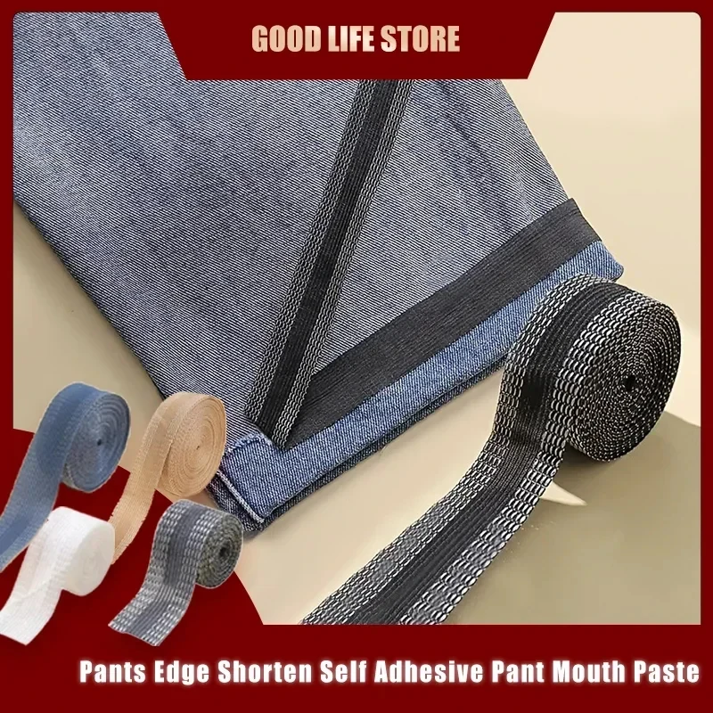 2/5/10m Pants Edge Shorten Self Adhesive Pant Mouth Paste Iron on Hem Fabric Fusing Hemming Ironing DIY Sewing Tape Stitch
2/5/10m Pants Edge Shorten Self Adhesive Pant Mouth Paste Iron on Hem Fabric Fusing Hemming Ironing DIY Sewing Tape Stitch