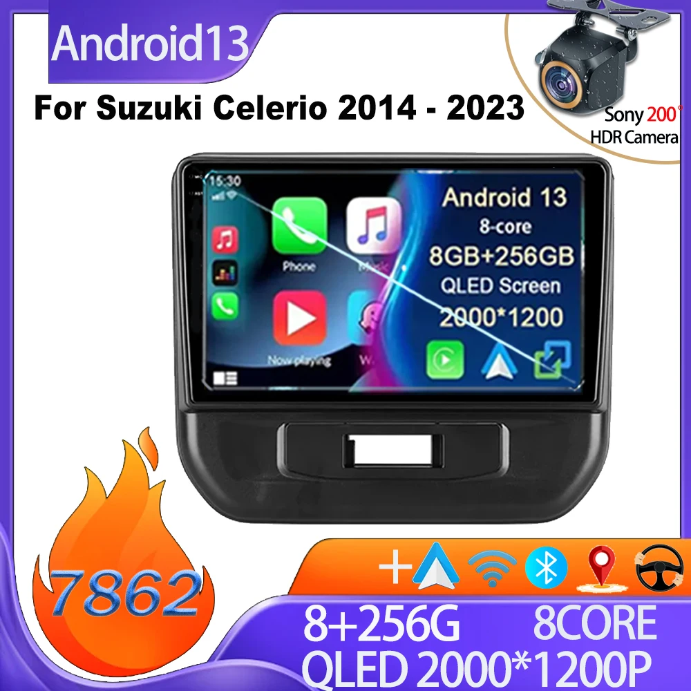 Для Suzuki Celerio 2014-2023 Автомобильный Bluetooth DVD-мультимедийный плеер Высокопроизводительный процессор Carplay с сенсорным экраном без 2din Gps Wi-Fi
Для Suzuki Celerio 2014-2023 Автомобильный Bluetooth DVD-мультимедийный плеер Высокопроизводительный процессор Carplay с сенсорным экраном без 2din Gps Wi-Fi