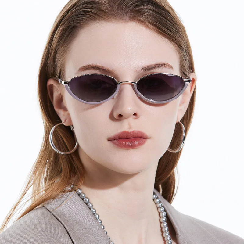 Vintage Cat Eye Sunglasses Women Half-frame Sun Glasses UV400 Fashion Street Photography Shades Eyewear Summer Anti UV Eyeglass
Vintage Cat Eye Sunglasses Women Half-frame Sun Glasses UV400 Fashion Street Photography Shades Eyewear Summer Anti UV Eyeglass