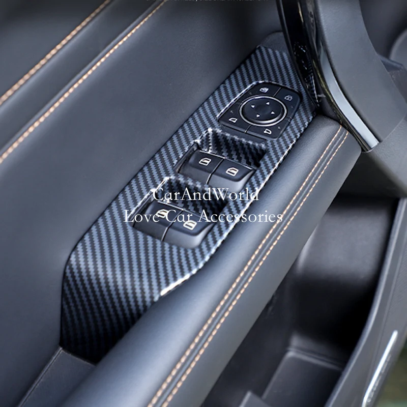 ABS Carbon Fiber Interior Door Bowl Handle Trims Armrest Window Lift Switch Cover Car Accessories For GWM Haval DARGO 2021-2025
ABS Carbon Fiber Interior Door Bowl Handle Trims Armrest Window Lift Switch Cover Car Accessories For GWM Haval DARGO 2021-2025