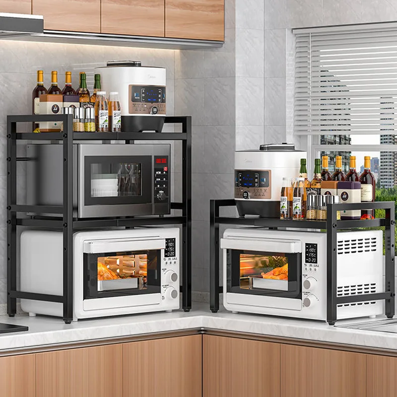 Minimalist H-type telescopic microwave oven rack multi-layer countertop kitchen rack is rice cooker oven storage rack
Minimalist H-type telescopic microwave oven rack multi-layer countertop kitchen rack is rice cooker oven storage rack