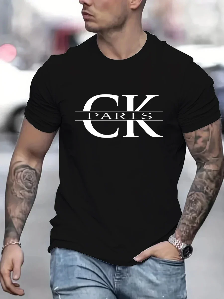 Cotton letter Printed T-shirt Men's summer 100% cotton street style T-shirt Fashion casual breathable short sleeve tops Tee
Cotton letter Printed T-shirt Men's summer 100% cotton street style T-shirt Fashion casual breathable short sleeve tops Tee