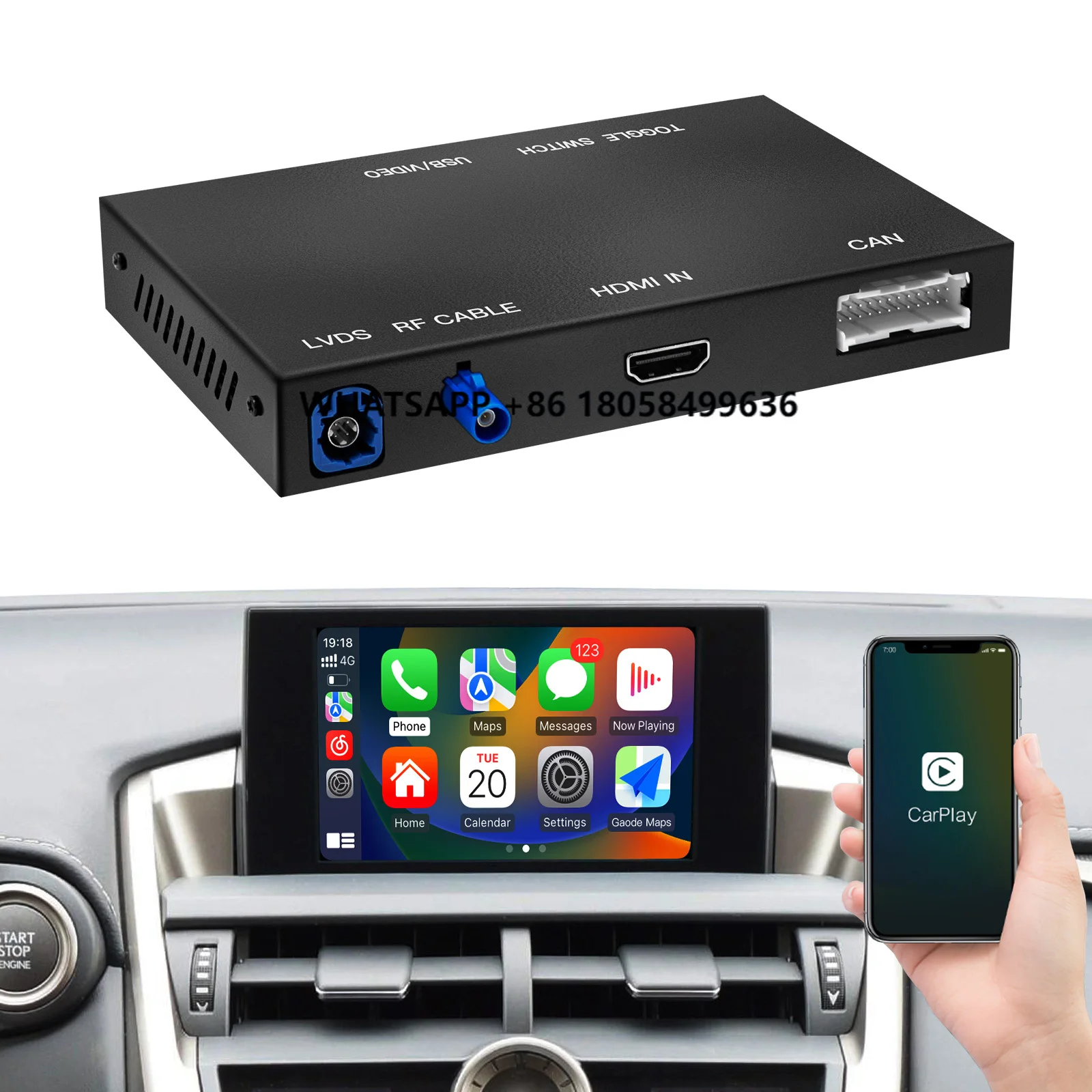 Autoabc беспроводной автомобильный радиоплеер зеркало с экраном для LEXUS YouTube Netflix CarPlay интерфейс Airplay авто электроника
Autoabc беспроводной автомобильный радиоплеер зеркало с экраном для LEXUS YouTube Netflix CarPlay интерфейс Airplay авто электроника