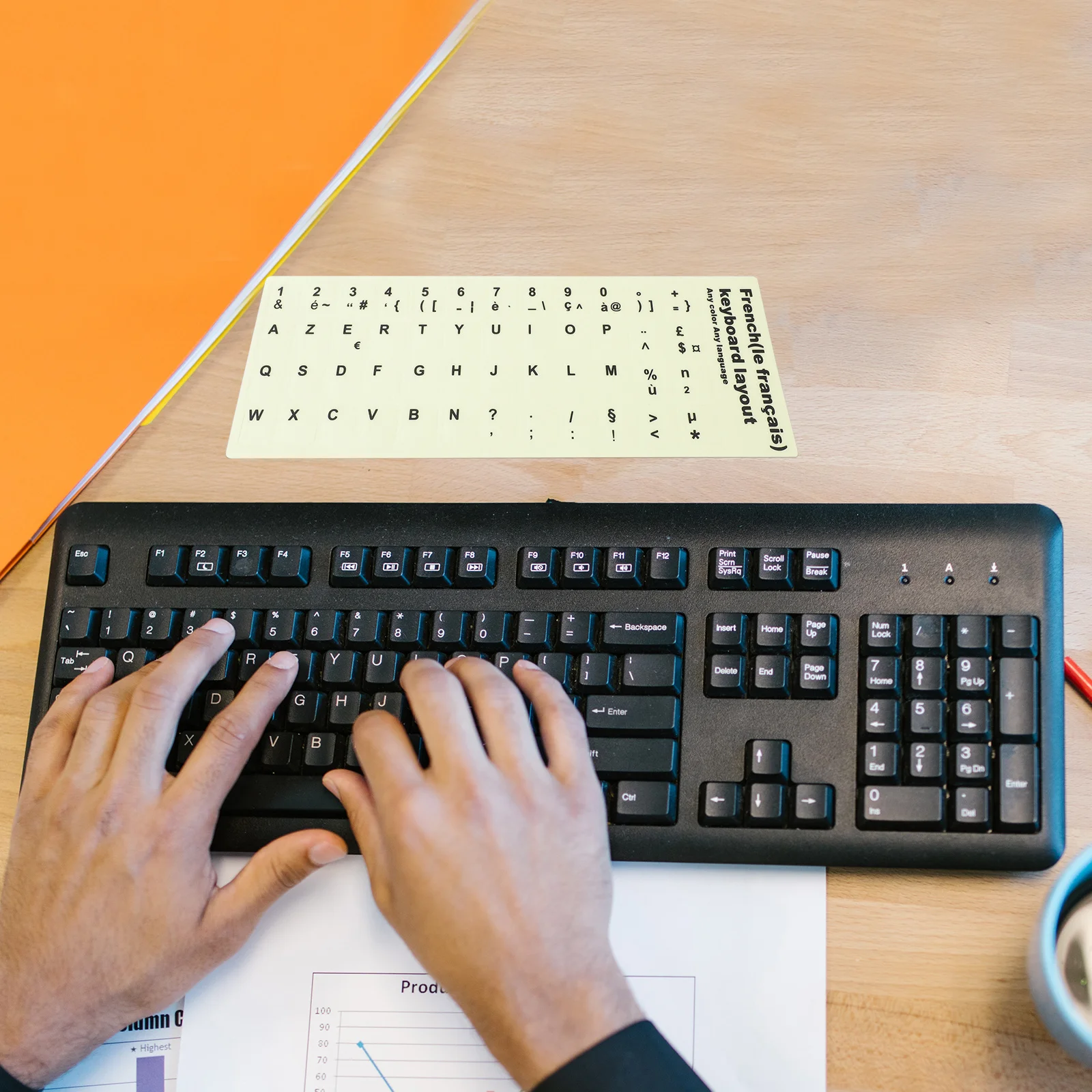 1 Sheet Glow in The Dark Keyboard Stickers Universal Fit for Laptop and Desktop Bilingual French English Replacement Labels Easy
1 Sheet Glow in The Dark Keyboard Stickers Universal Fit for Laptop and Desktop Bilingual French English Replacement Labels Easy