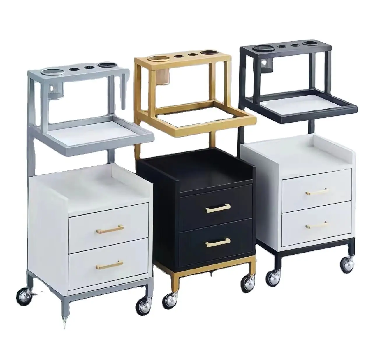 High-quality Mobile Hair Beauty Salon Tool Car Hair Salon Trolley Styling Storage Hair Barber Equipment Trolley Cart
High-quality Mobile Hair Beauty Salon Tool Car Hair Salon Trolley Styling Storage Hair Barber Equipment Trolley Cart