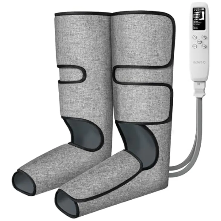 Leg Massager for Circulation and Pain Relief with Smart Pressure Sensor Air Compression Black Calf Massager for Fatigue Relief
Leg Massager for Circulation and Pain Relief with Smart Pressure Sensor Air Compression Black Calf Massager for Fatigue Relief
