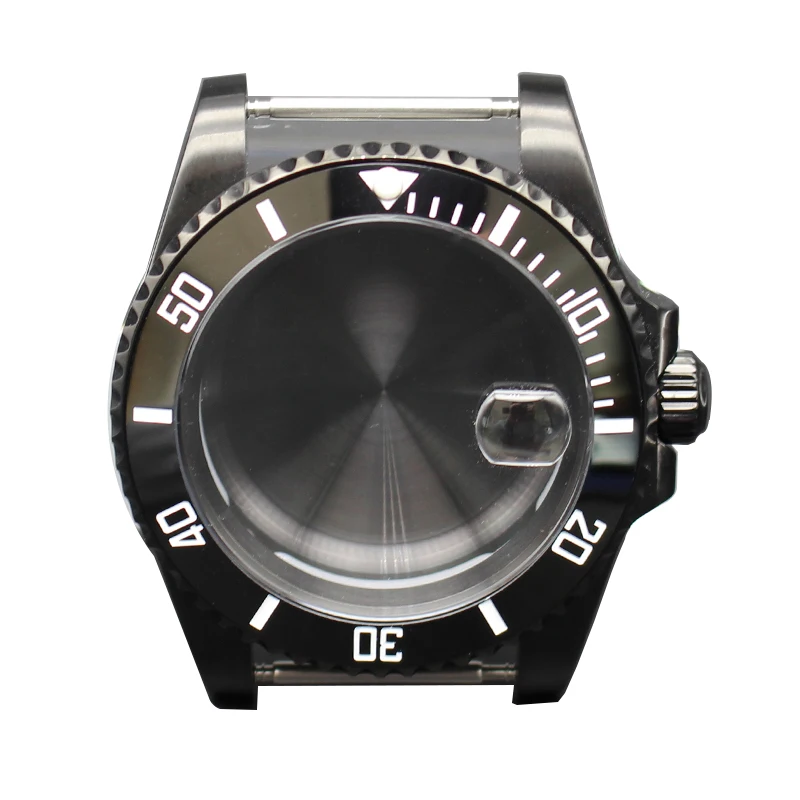 Black 40mm Watch Case Unidirectional Rotation bezel Sapphire Glass For Nh34 Nh35 Nh36 Nh38 8215 ETA2824 Movt 28.5mm Dial SUB GMT
Black 40mm Watch Case Unidirectional Rotation bezel Sapphire Glass For Nh34 Nh35 Nh36 Nh38 8215 ETA2824 Movt 28.5mm Dial SUB GMT