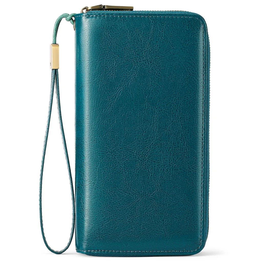 Large Capacity Purse Soft Women'S Long Clutch Wallet Double Zipper Wallet Wear-Resistant Pu Leather Wristlet For Commuting Short
Large Capacity Purse Soft Women'S Long Clutch Wallet Double Zipper Wallet Wear-Resistant Pu Leather Wristlet For Commuting Short