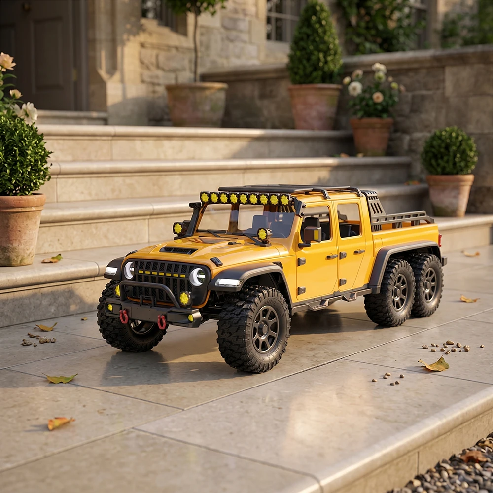1/7 Scale RC Model Road Crawler CK5816 Brushless 6x6 RTR Electric Remote Control Model Car Adults Children's Toys
1/7 Scale RC Model Road Crawler CK5816 Brushless 6x6 RTR Electric Remote Control Model Car Adults Children's Toys