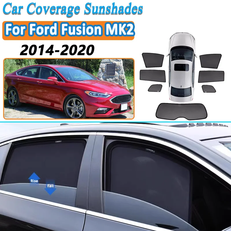 For Ford Fusion MK2 2014-2020 2019 Mondeo MK4 Custom Car Mesh Shades Auto Accessories Window Sunshade Sunscreen Privacy Curtains
For Ford Fusion MK2 2014-2020 2019 Mondeo MK4 Custom Car Mesh Shades Auto Accessories Window Sunshade Sunscreen Privacy Curtains