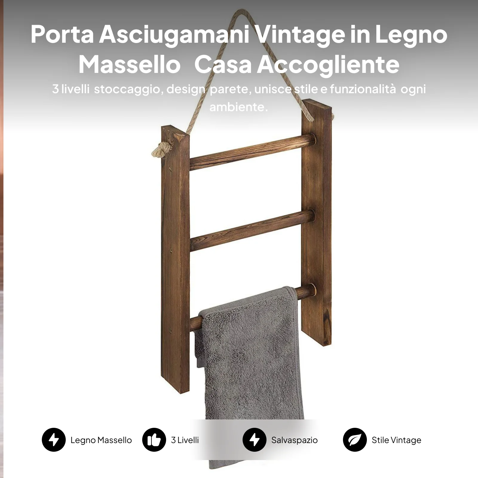 Wood Towel Racks Small Wooden Hanging Ladder Wall Mount Shelves Rustic Towel Shelf for Bedroom Kitchen Room Bathroom Decoration
Wood Towel Racks Small Wooden Hanging Ladder Wall Mount Shelves Rustic Towel Shelf for Bedroom Kitchen Room Bathroom Decoration