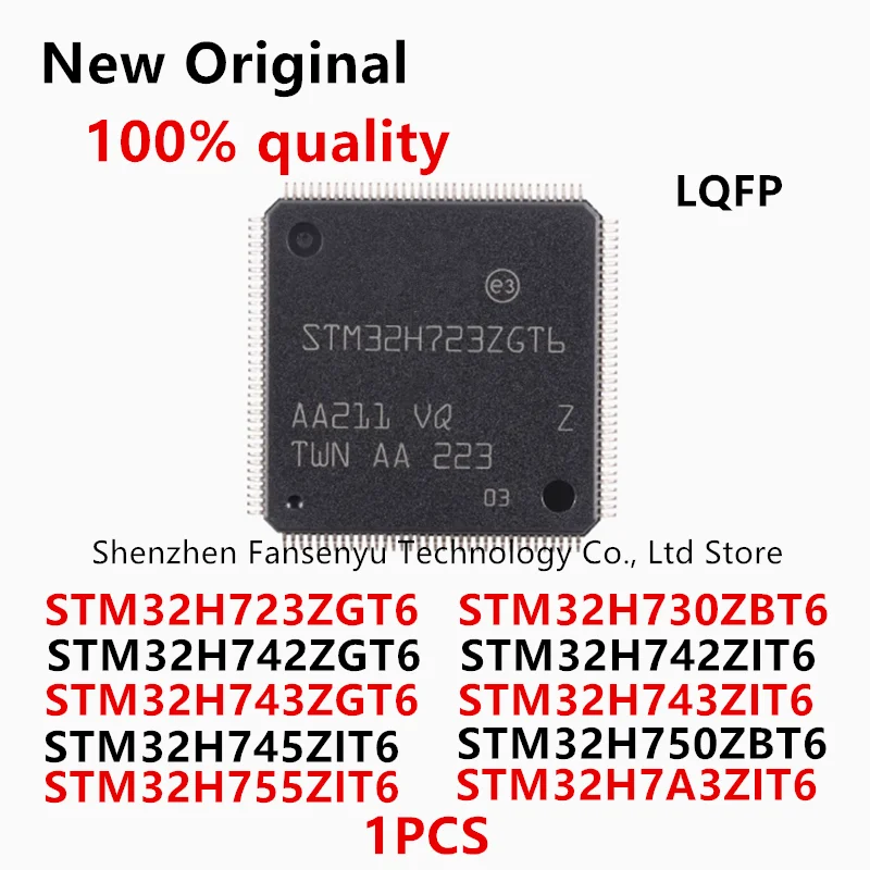 STM32H723ZGT6 STM32H730ZBT6 STM32H742ZGT6 STM32H742ZIT6 STM32H743ZGT6 STM32H743ZIT6 STM32H 745ZIT6 750ZBT6 755ZIT6 7A3ZIT6 Chip
STM32H723ZGT6 STM32H730ZBT6 STM32H742ZGT6 STM32H742ZIT6 STM32H743ZGT6 STM32H743ZIT6 STM32H 745ZIT6 750ZBT6 755ZIT6 7A3ZIT6 Chip