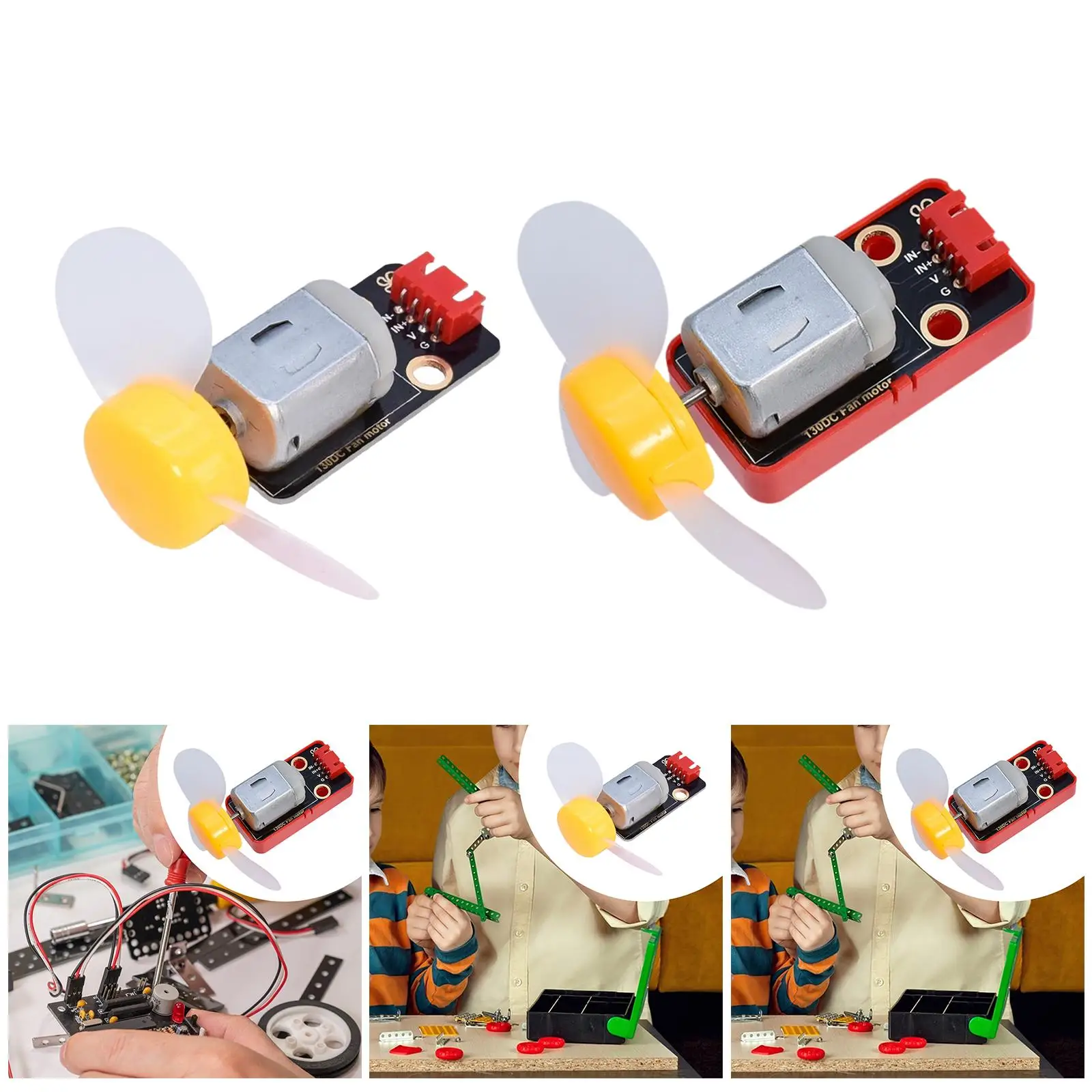 Модуль двигателя вентилятора для строительных блоков, электронные компоненты «сделай сам», высокоскоростной двигатель, портативный удобный проводный модуль вентилятора
Модуль двигателя вентилятора для строительных блоков, электронные компоненты «сделай сам», высокоскоростной двигатель, портативный удобный проводный модуль вентилятора