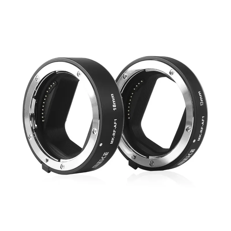 Meike MK-RF-AF1 Auto Focus Macro Extension Tube 13mm 18mm for Canon EOS R EOS RP Mirrorless Camera
Meike MK-RF-AF1 Auto Focus Macro Extension Tube 13mm 18mm for Canon EOS R EOS RP Mirrorless Camera