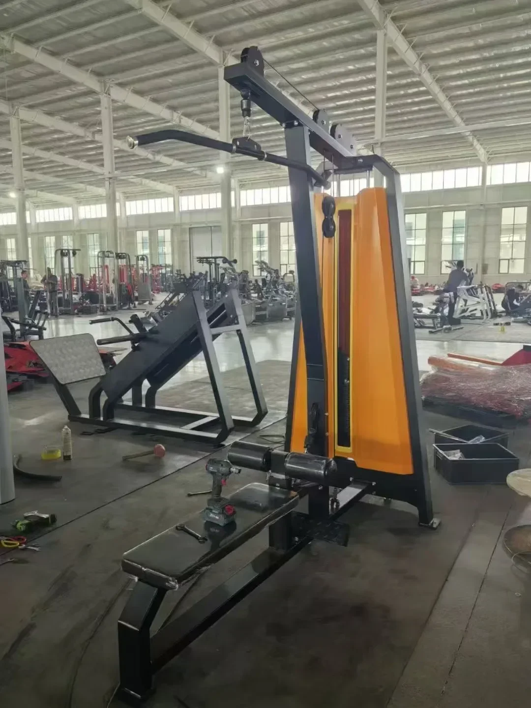 Hot sales Rack Multi-Functional Half Squat Rack Barbell Weight Plate Rack Functional Trainer Gym Power Cage
Hot sales Rack Multi-Functional Half Squat Rack Barbell Weight Plate Rack Functional Trainer Gym Power Cage