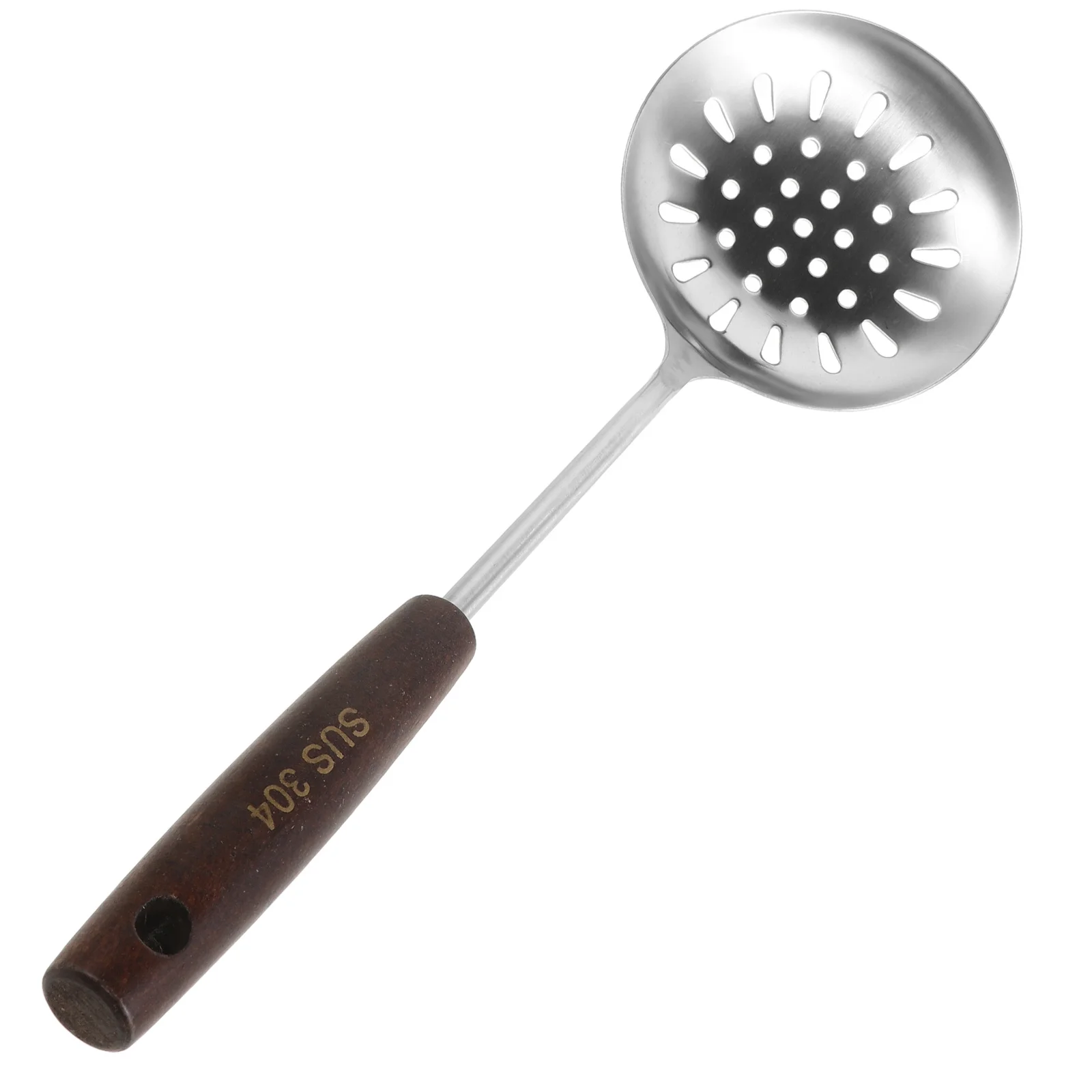 Cooking Slotted Spoon Stainless Steel Wooden Handle Serving Strainer Colander Kitchen Tool Perforated Utensil Daily Use
Cooking Slotted Spoon Stainless Steel Wooden Handle Serving Strainer Colander Kitchen Tool Perforated Utensil Daily Use