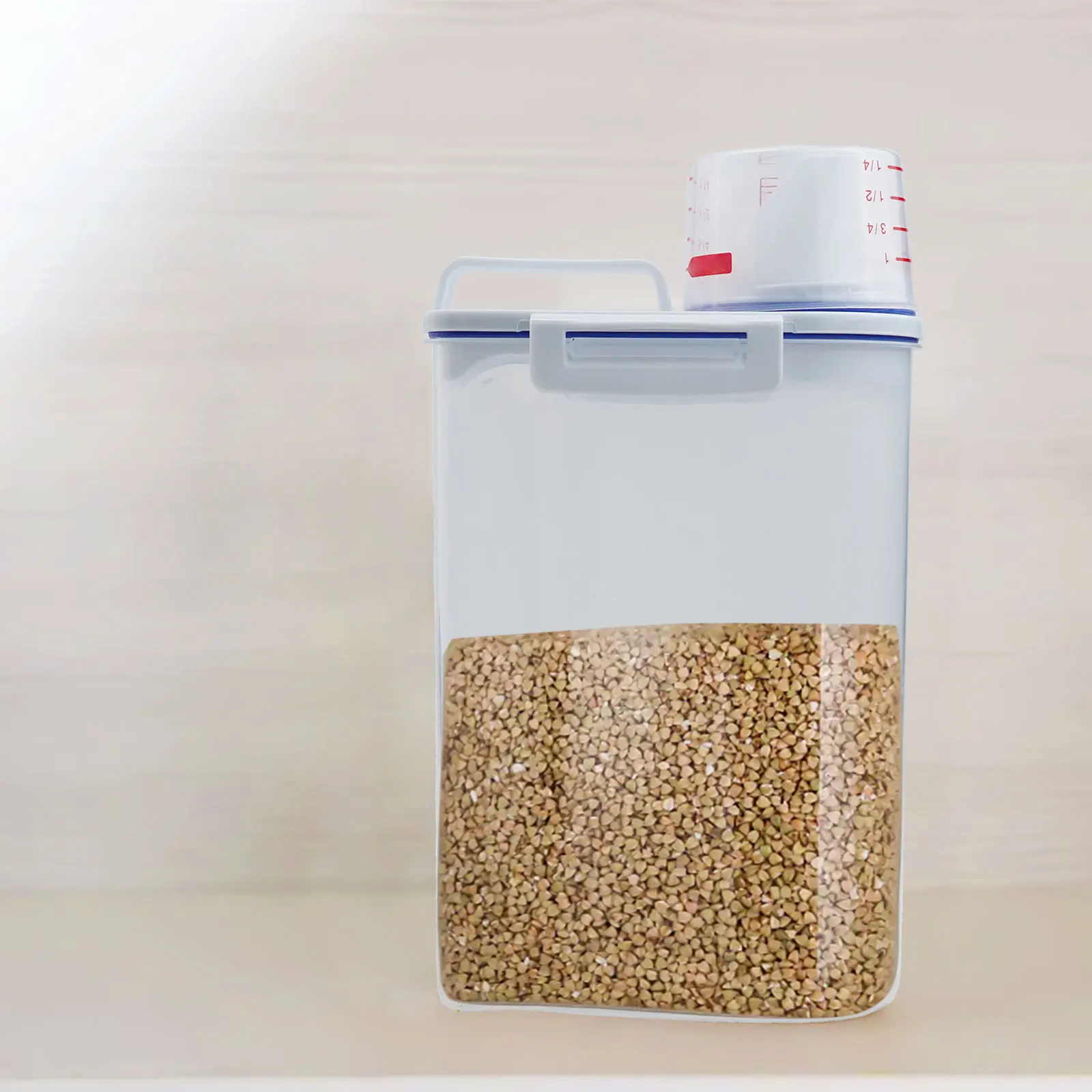 Efficient Food Cereal Dispenser 1Pc Lightweight Food Storage Container with Sturdy Lids Clear Design for Easy Monitoring
Efficient Food Cereal Dispenser 1Pc Lightweight Food Storage Container with Sturdy Lids Clear Design for Easy Monitoring