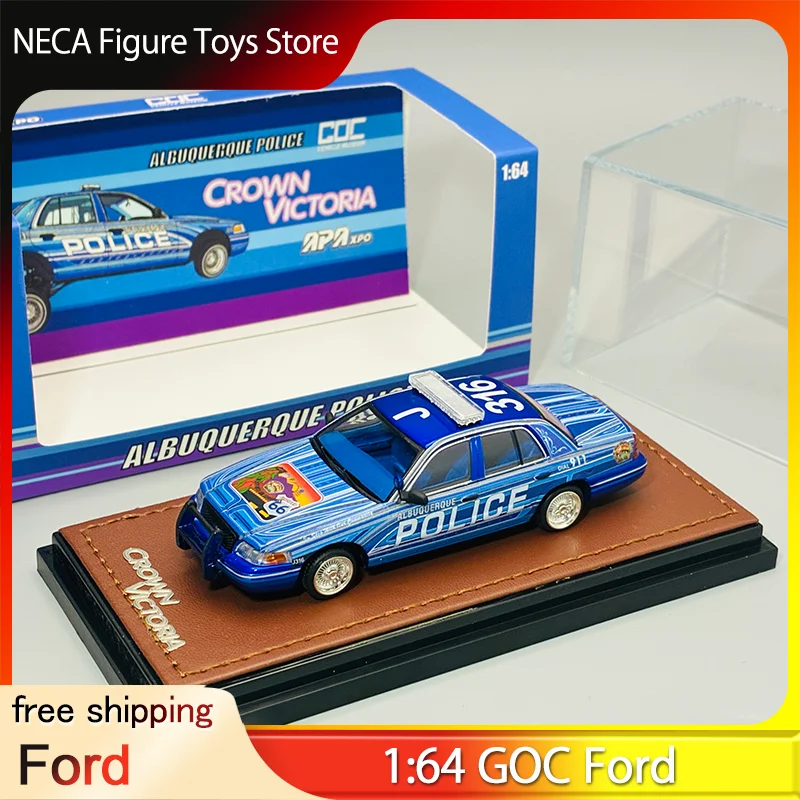 Goc Diecast Alloy Model Car 1:64 Ford Crown Victoria Albuquerque Police Hopping For Adult Collectors Hobby Display Decoration
Goc Diecast Alloy Model Car 1:64 Ford Crown Victoria Albuquerque Police Hopping For Adult Collectors Hobby Display Decoration