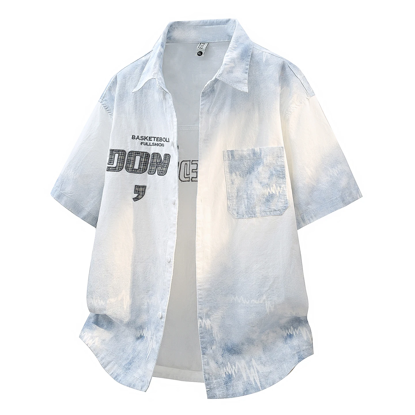 2026 Mens Big Size short sleeves shirt Men's retro denim T-shirt for summer and spring Casual Denim shirt Suitable for daily
2026 Mens Big Size short sleeves shirt Men's retro denim T-shirt for summer and spring Casual Denim shirt Suitable for daily
