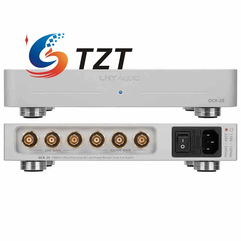TZT Silvery/Black OCK-2S 10MHz OCXO High Precision Ultra-low Phase Noise Reference Clock Generator with 6-Channel Output
TZT Silvery/Black OCK-2S 10MHz OCXO High Precision Ultra-low Phase Noise Reference Clock Generator with 6-Channel Output