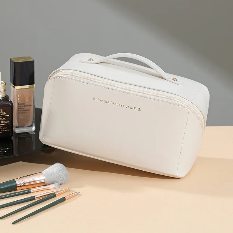 C2 Women Cosmetic Bag High-Quality Makeup Organizer Makeup Bag Women Leather Cosmetic Pouch Storage Bag Packing Cubes For Travel
C2 Women Cosmetic Bag High-Quality Makeup Organizer Makeup Bag Women Leather Cosmetic Pouch Storage Bag Packing Cubes For Travel