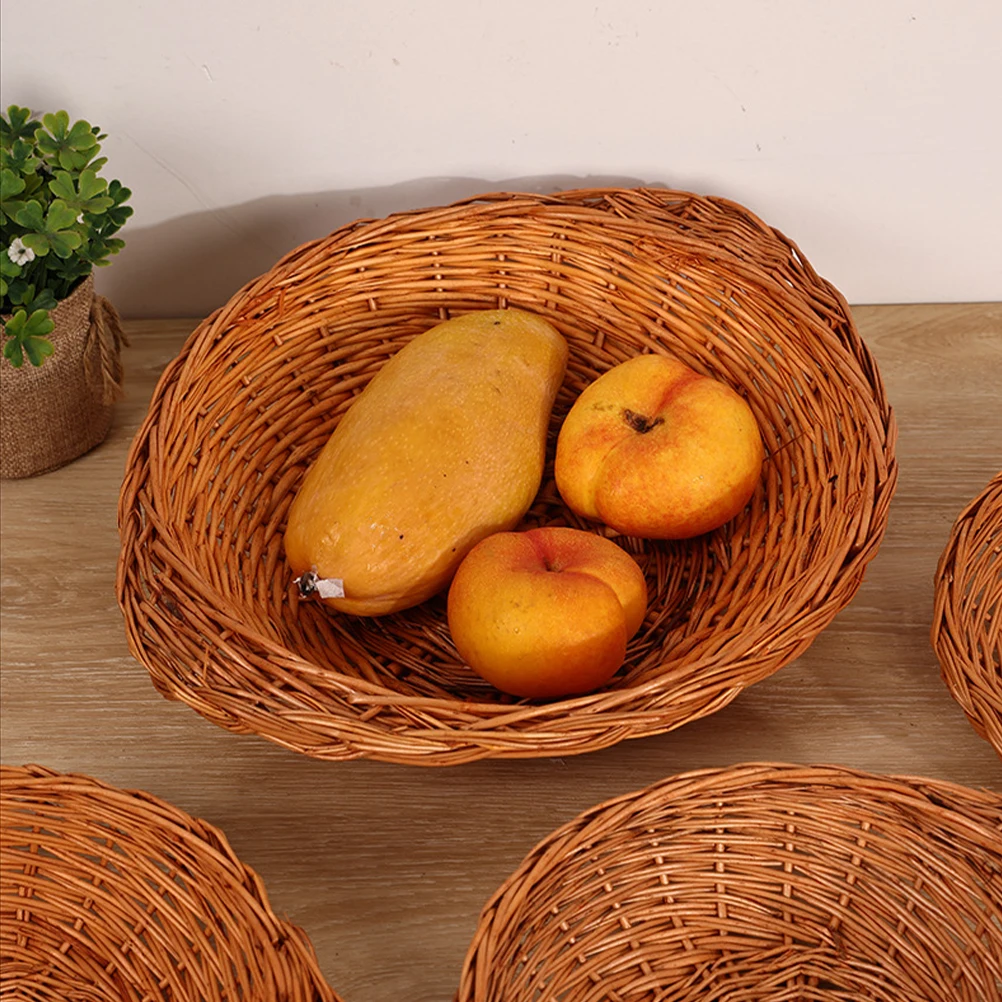 Rattan Fruit Basket Woven Shelf Storage Detachable Wicker Organizing Bins Baskets for Shelves
Rattan Fruit Basket Woven Shelf Storage Detachable Wicker Organizing Bins Baskets for Shelves