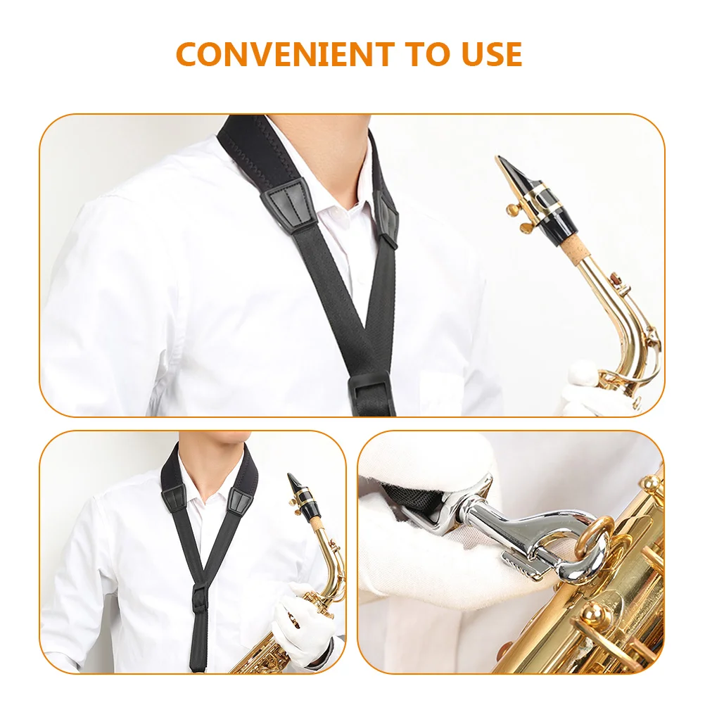Saxophone Neck Strap Adjustable Durable Comfortable for Saxophone Players Easy to Install and Use Sax Neck Strap
Saxophone Neck Strap Adjustable Durable Comfortable for Saxophone Players Easy to Install and Use Sax Neck Strap