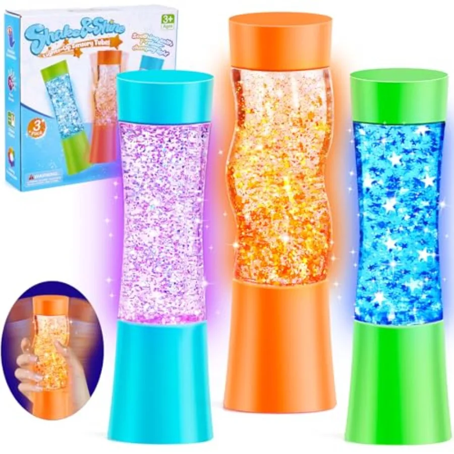Quality Assurance 3 Pack Light Up Sensory Tubes Anxiety Relief Items, Fidget Toys for and Adults, Sensory Toys for with Autism
Quality Assurance 3 Pack Light Up Sensory Tubes Anxiety Relief Items, Fidget Toys for and Adults, Sensory Toys for with Autism