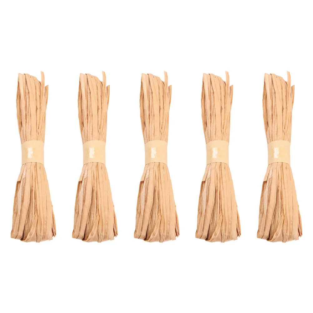 5pcs Colored Braided Paper Rope 20m Crafts Ribbon Gift Wrapping Porcelain Bundling Product Tying Durable Lightweight
5pcs Colored Braided Paper Rope 20m Crafts Ribbon Gift Wrapping Porcelain Bundling Product Tying Durable Lightweight