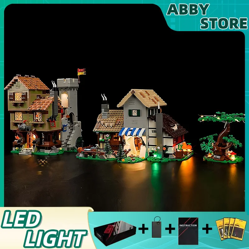 DIY LED Light Kit For LEGO 10332 Medieval Town Square (Only LED Light,Without Blocks Model)
DIY LED Light Kit For LEGO 10332 Medieval Town Square (Only LED Light,Without Blocks Model)