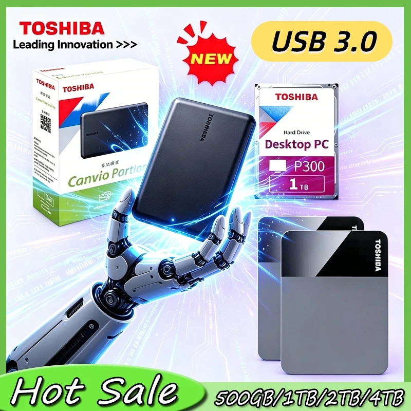 2026 Hot Sale A3 A5 HDTB410YK3AA Canvio Basics For Toshiba 500GB 1TB 2TB Portable External Hard Drive USB 3.0 Black
2026 Hot Sale A3 A5 HDTB410YK3AA Canvio Basics For Toshiba 500GB 1TB 2TB Portable External Hard Drive USB 3.0 Black