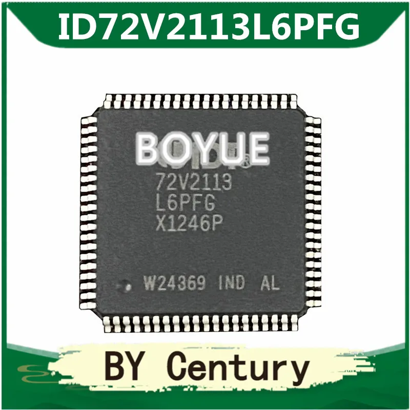 72V2113L6PFG ID72V2113L6PFG QFP-80 Integrated Circuit (IC) logic FIFO memory New and Original
72V2113L6PFG ID72V2113L6PFG QFP-80 Integrated Circuit (IC) logic FIFO memory New and Original