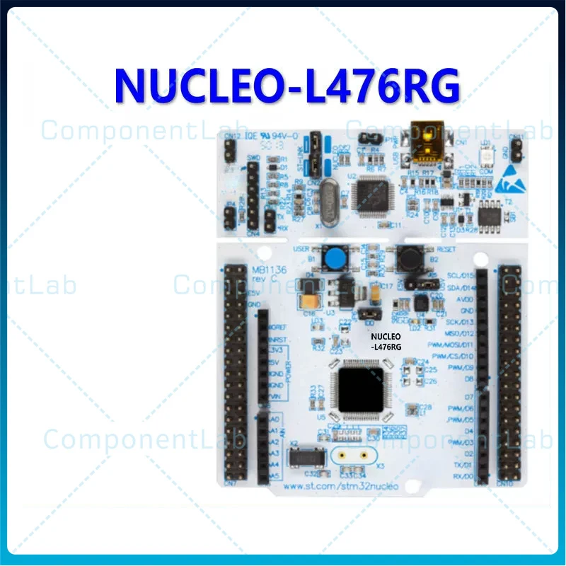 Original NUCLEO-L476RG Nucleo-64 Development Board STM32L476RGT6 Cortex-M4 Low Power ST-LINK
Original NUCLEO-L476RG Nucleo-64 Development Board STM32L476RGT6 Cortex-M4 Low Power ST-LINK