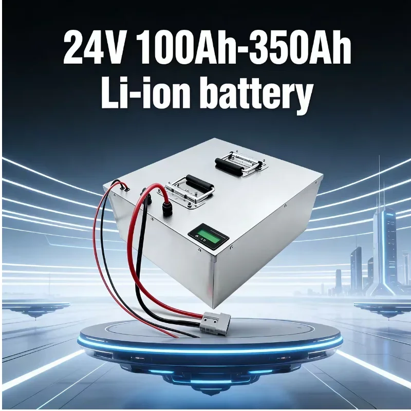 24V 100Ah-350Ah Li-ion Battery with Charger Ideal for Solar, RV, UPS, Inverter & Off-Grid Home Energy Storage – Rechargeable &
24V 100Ah-350Ah Li-ion Battery with Charger Ideal for Solar, RV, UPS, Inverter & Off-Grid Home Energy Storage – Rechargeable &