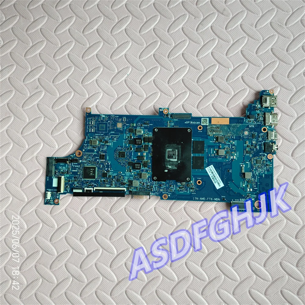 Genuine for HP 17-CP2124OD Motherboard with Ryzen 3 7320U 8GB N25148-601 6050a3417701-mb-a01 test ok
Genuine for HP 17-CP2124OD Motherboard with Ryzen 3 7320U 8GB N25148-601 6050a3417701-mb-a01 test ok