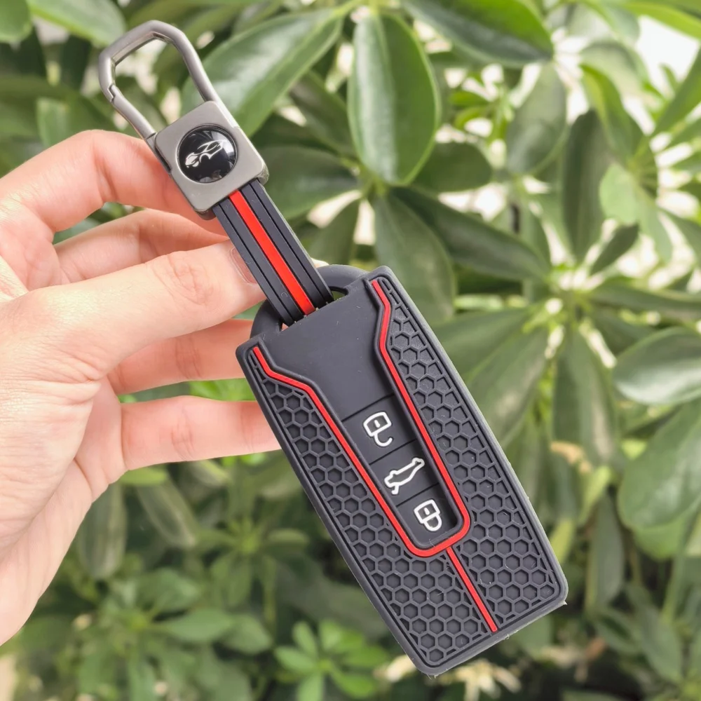 New Auto Shell Fob Protector Bag Holder For VW Volkswagen Touareg EL 2019 - 2023 Silicone Remote Key Case Cover Accessories
New Auto Shell Fob Protector Bag Holder For VW Volkswagen Touareg EL 2019 - 2023 Silicone Remote Key Case Cover Accessories