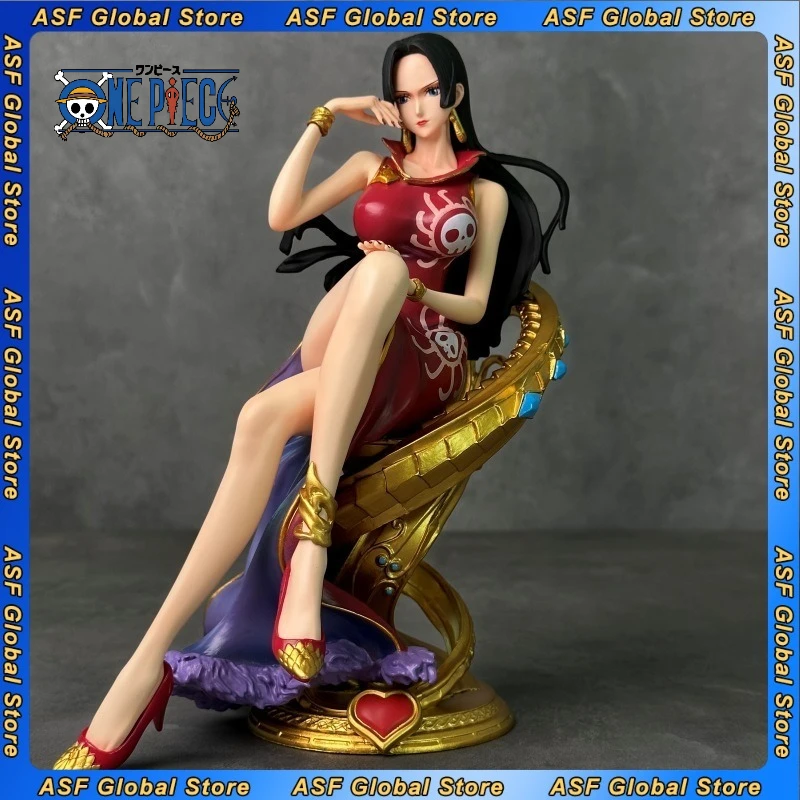23cm ONE PIECE Anime Peripheral Boa Hancock Figure Sitting Snake Girl Model Desktop Decoration Statue Collection Gifts Toys Kids
23cm ONE PIECE Anime Peripheral Boa Hancock Figure Sitting Snake Girl Model Desktop Decoration Statue Collection Gifts Toys Kids