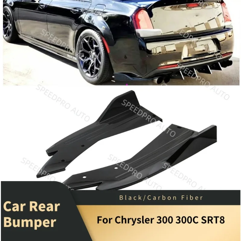 Rear Bumper Spoiler Lips For Chrysler 300 300C SRT8 Splitter Diffuser Scratch Protector Trims Side Skirt Extension Body Kit
Rear Bumper Spoiler Lips For Chrysler 300 300C SRT8 Splitter Diffuser Scratch Protector Trims Side Skirt Extension Body Kit