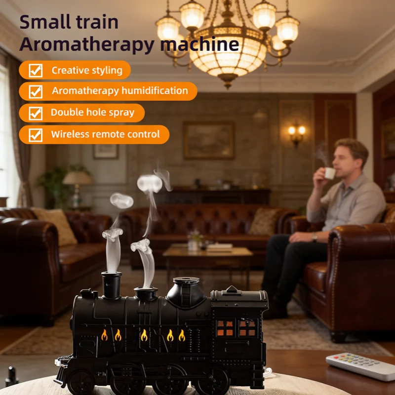 Аромадиффузор 300 мл в форме поезда с пультом ДУ, 2 режима освещения и 2 режима распыления, увлажнитель воздуха
Аромадиффузор 300 мл в форме поезда с пультом ДУ, 2 режима освещения и 2 режима распыления, увлажнитель воздуха