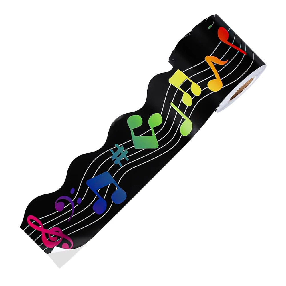 Music Border Roll Blackboard Bulletin Classroom Borders And Trim Board Decor DIY Classroom Teaching Blackboard Borders Tools
Music Border Roll Blackboard Bulletin Classroom Borders And Trim Board Decor DIY Classroom Teaching Blackboard Borders Tools