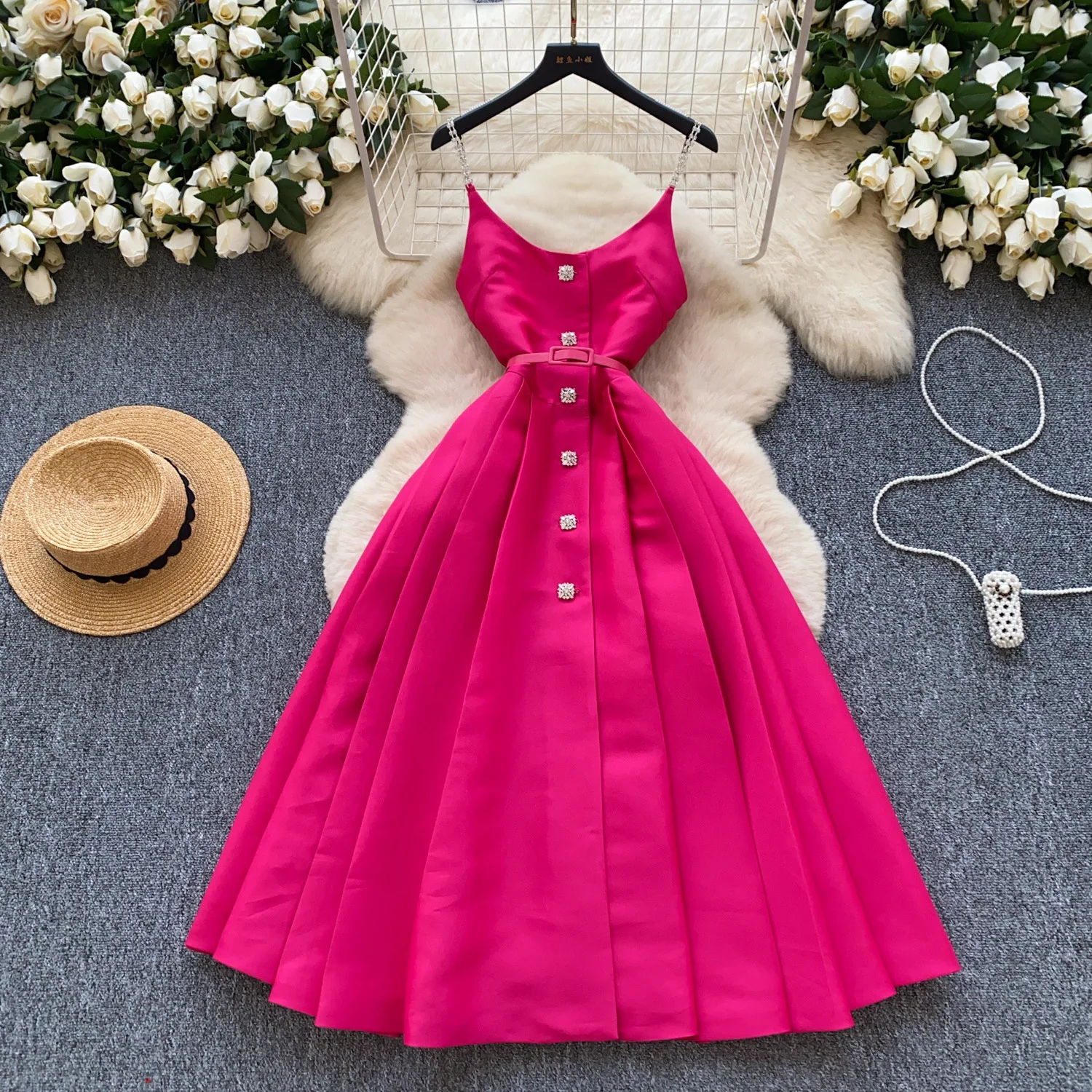 Long Dress Women Sling Dresses Gown A Line Vestidos Party Night V Neck Sleeveless Elegant Splice Y2k Streetwear Tight Waist
Long Dress Women Sling Dresses Gown A Line Vestidos Party Night V Neck Sleeveless Elegant Splice Y2k Streetwear Tight Waist