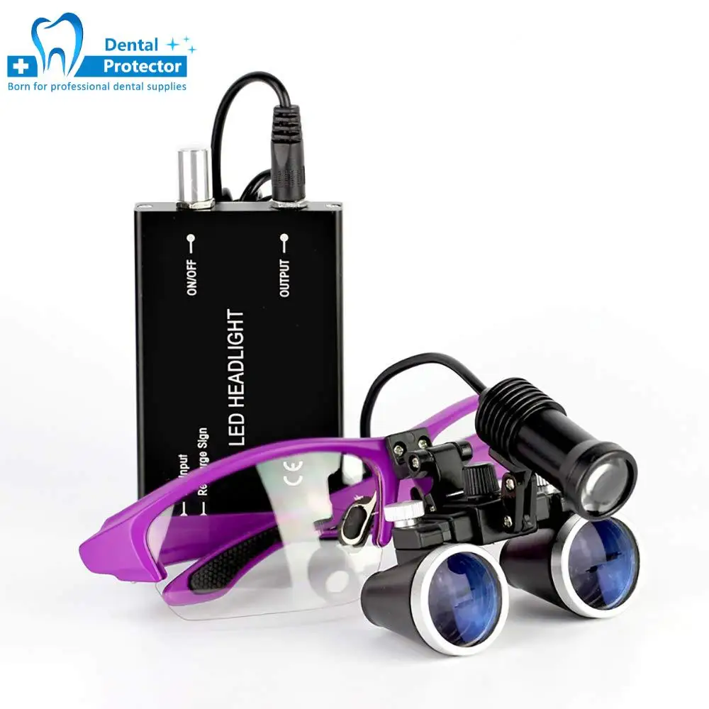 Dental Loupes Dental Magnifier Dental Lab Medical Loupes Magnification Binocular 2.5/3.5x420 Headlight Headlamp 5W Set Metal Box
Dental Loupes Dental Magnifier Dental Lab Medical Loupes Magnification Binocular 2.5/3.5x420 Headlight Headlamp 5W Set Metal Box