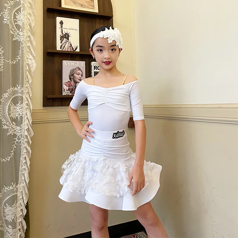 Latin Dance Dress Girls Competition Ballroom Dance Dresses Standard Kids Cha Cha Rumba Samba Tango Latin Practice Dress Clothes
Latin Dance Dress Girls Competition Ballroom Dance Dresses Standard Kids Cha Cha Rumba Samba Tango Latin Practice Dress Clothes