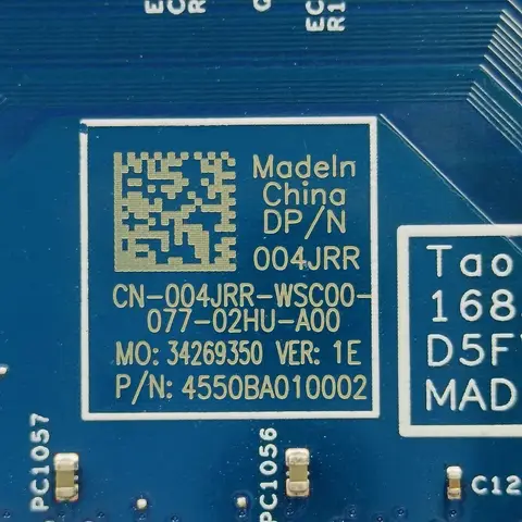 Laptop Motherboard For Dell Latitude 3480 3580 With i3/i5/i7-6/7th Gen CPU CN-04N7MC 0HTG87 Mainboard Fully Tested TAOS 16852-1