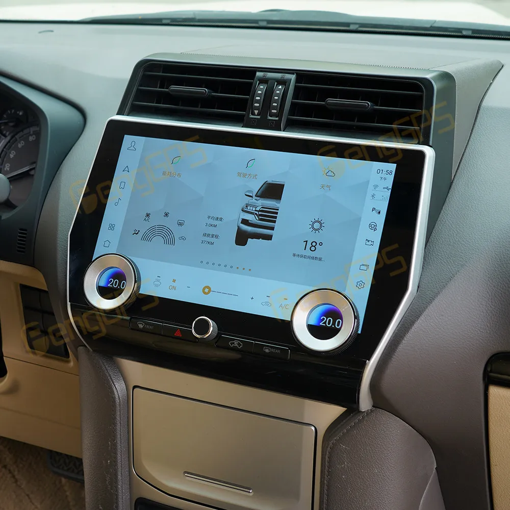 For Toyota Prado HD Dual Knob 2018-2022 Navigation Android13 Carplay+HiCar 11.6'' Multimedia Stereo Host 8+128GB Car Radio Tools
For Toyota Prado HD Dual Knob 2018-2022 Navigation Android13 Carplay+HiCar 11.6'' Multimedia Stereo Host 8+128GB Car Radio Tools
