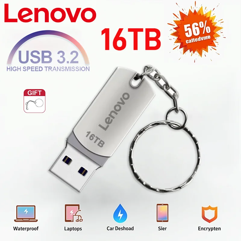 Lenovo 16 ТБ 2 ТБ Металлический Pendrive Nano 4 ТБ 8 ТБ 1 ТБ U Диск Тонкий 512 ГБ 128 ГБ USB3.0 Флэш-накопитель Брелок-кошелек Essentials для путешествий
Lenovo 16 ТБ 2 ТБ Металлический Pendrive Nano 4 ТБ 8 ТБ 1 ТБ U Диск Тонкий 512 ГБ 128 ГБ USB3.0 Флэш-накопитель Брелок-кошелек Essentials для путешествий