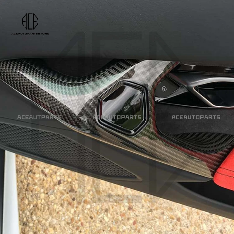 Dry Carbon Fiber Inner Door Handle Replacement Style For Lamborghini Huracan LP610-4 LP600 LP580 EVO 2014-2020
Dry Carbon Fiber Inner Door Handle Replacement Style For Lamborghini Huracan LP610-4 LP600 LP580 EVO 2014-2020
